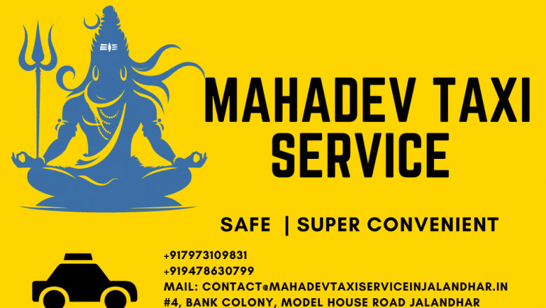 Cab Booking in Jalandhar - Mahadev Taxi Service