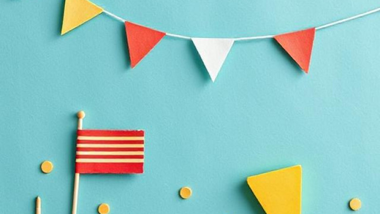 Customized Uniquely Designed Food Flags With Original Designs