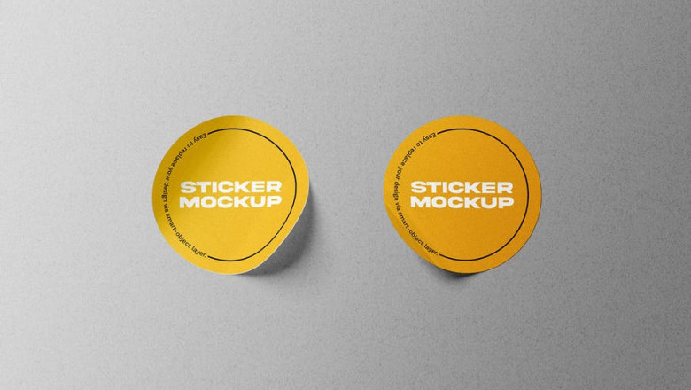 Round Stickers for Versatile Print Packaging