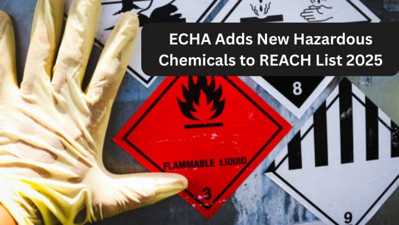 ECHA Adds New Hazardous Chemicals to REACH List 2025