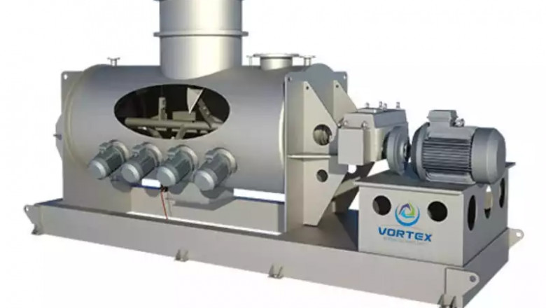 Plough Shear Mixer - VORTEX Mixing Technology