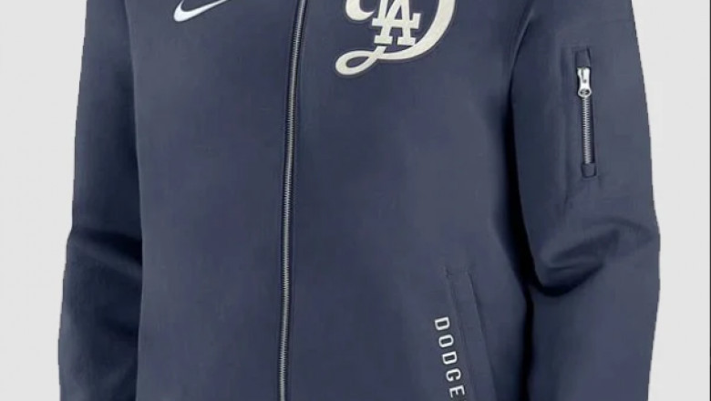 Wearing LA with Pride: The Los Angeles Dodgers Authentic Collection City Connect Jacket