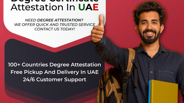 Degree documents attestation services for UAE