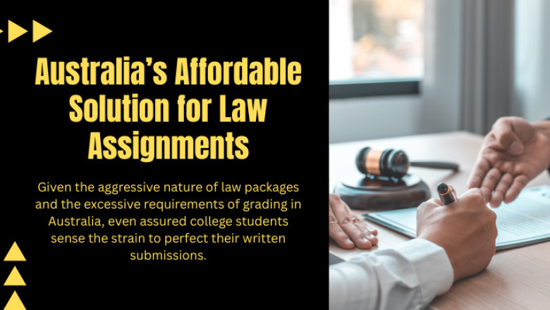 Australia’s Affordable Solution for Law Assignments
