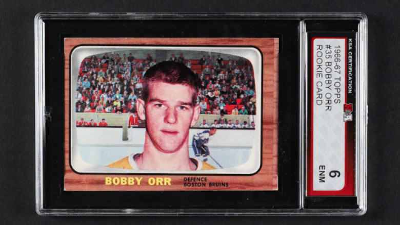 Mickey Mantle, Gordie Howe and Bobby Orr are in Miller and Miller's June 22 Sports Cards, etc. Auction