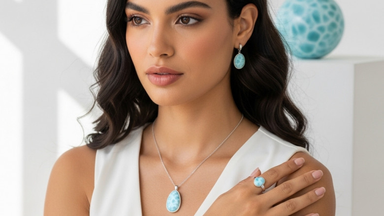 Discover The Magic Of Larimar Jewelry: Nature’s Ocean Treasure