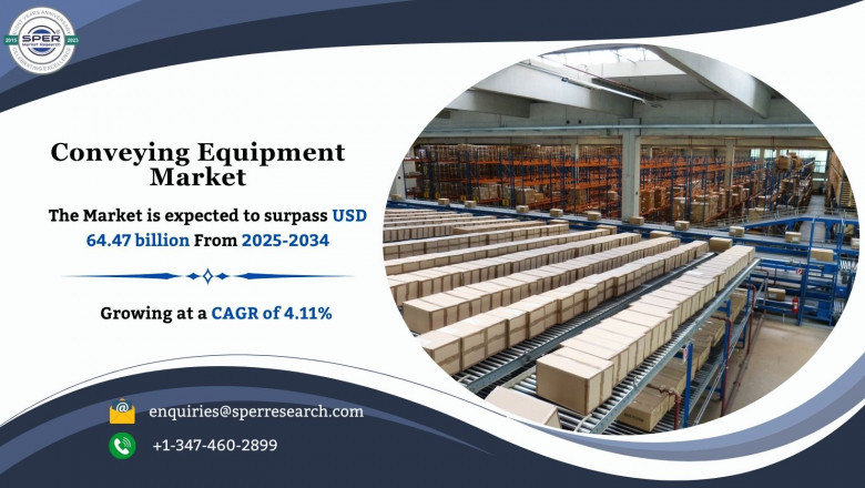 Conveying Equipment Market Growth, Demand and Forecast 2034