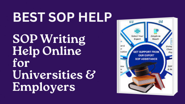 SOP Writing Help Online for Universities & Employers