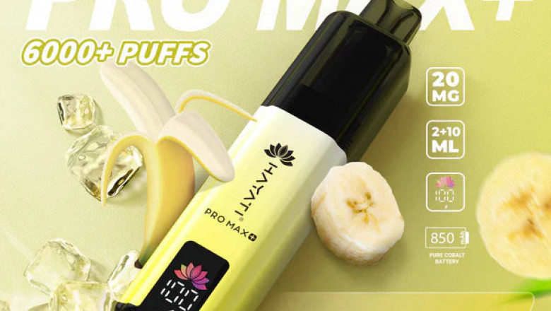 Hayati Pro Max Plus 6000 – Flavour-Packed, Rechargeable, and Ready for 6000 Puffs
