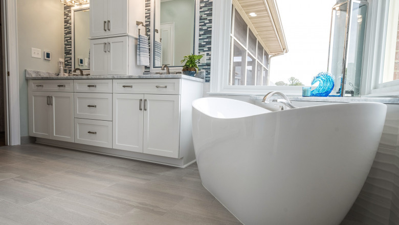 Durable Outdoor Shower Enclosures by 24-Hour Tubs and Showers