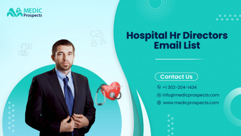 Reach 12k+ Hospital HR Directors with Our Verified Email List!