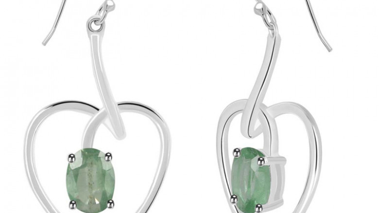 Green Kyanite Jewelry In Sterling Silver Settings