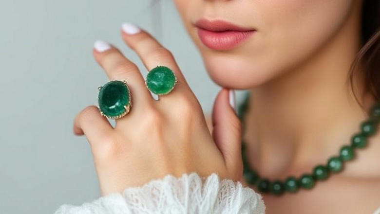 Green Kyanite Rings And Earrings: Nature’s Whisper For Emotional Balance