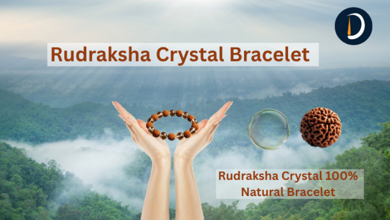 Rudraksha Crystal Bracelet Enhances Mental Clarity Daily
