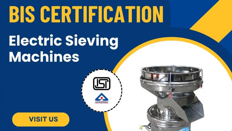 EVTL Provides Reliable Assistance with BIS Certification for Electric Sieving Machines