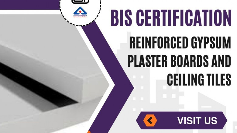 EVTL provides trusted guidance on BIS certification for reinforced gypsum plaster boards and ceiling tiles