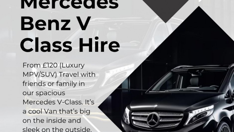 Experience Premium Comfort with Mercedes V Class Chauffeur Service by Kona Chauffeurs