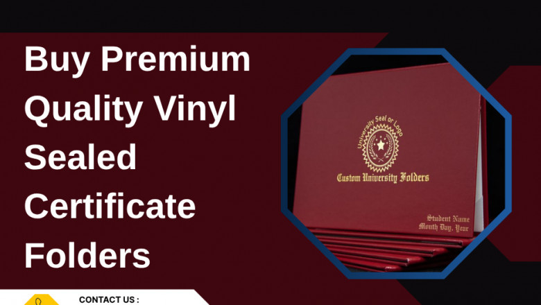 Buy Premium Vinyl and Faux Leather Diploma Covers